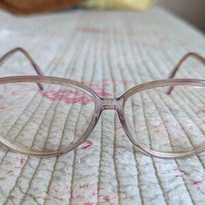 Silhouette Eyeglasses Oversize Clear Purple PinkGold Austria SPX M1756 56 12 130